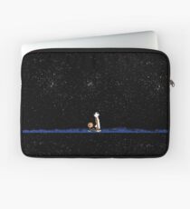 Calvin and Hobbes Staring into the Sky Laptop Sleeve