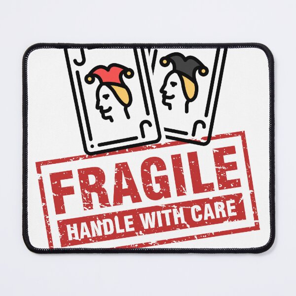 Item preview, Fragile handle with care Poker Joker designed and sold by dmgVdMxXNn55.