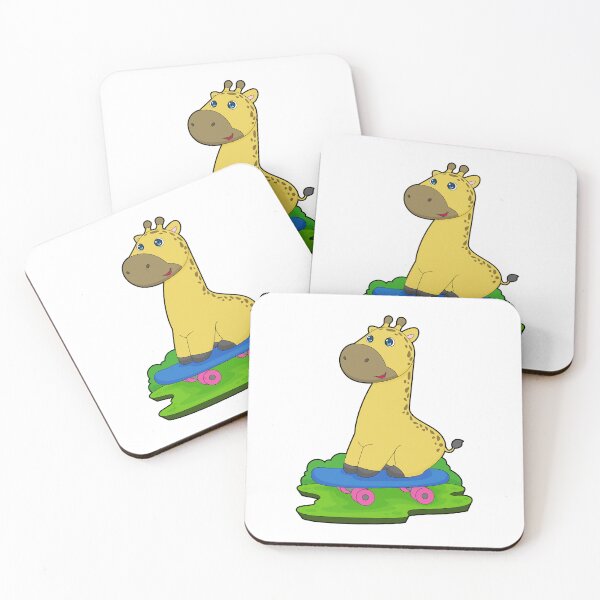 Item preview, Giraffe Skater Skateboard designed and sold by Snabdesign84.