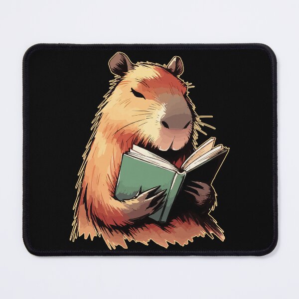 Item preview, Reading Capybara Book Lover designed and sold by TomFrontierArt.