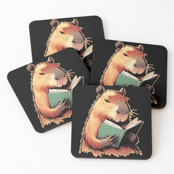 Item preview, Reading Capybara Book Lover designed and sold by TomFrontierArt.