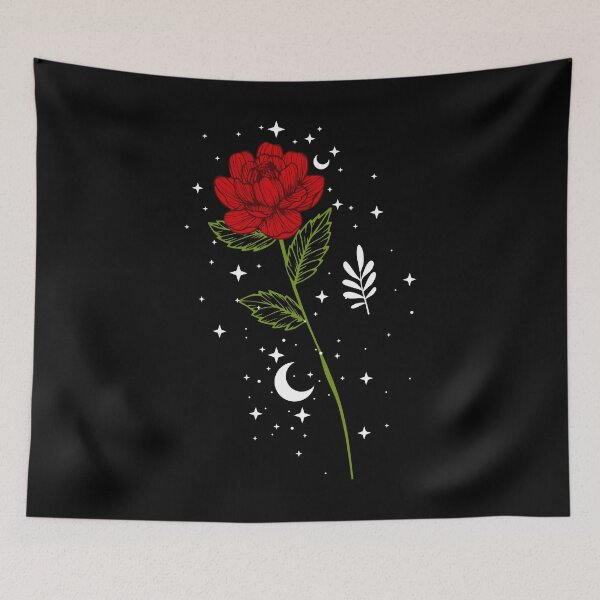Item preview,  Mystical Celestial magical astrology redflower designed and sold by bynani32.