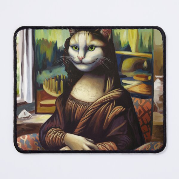 Item preview, Mona Lisa, but a cat designed and sold by LostForSpace.