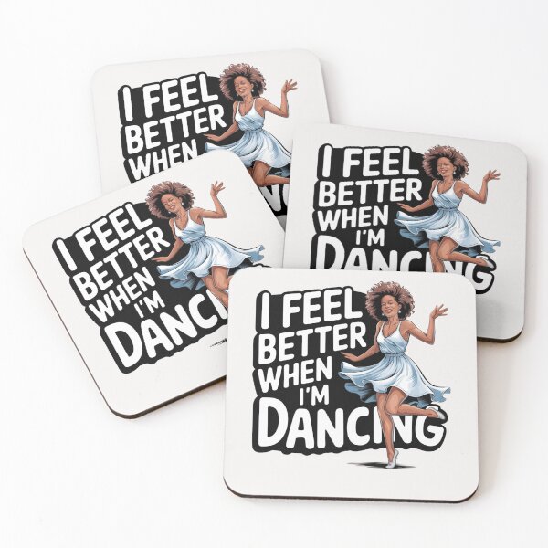 Item preview, I Feel Better When I'm Dancing Ballet Dancer Dance Practice designed and sold by ManiaGrania.