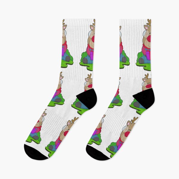 Artikelvorschau, Rentier Weihnachten Schal entworfen und verkauft von Snabdesign84.