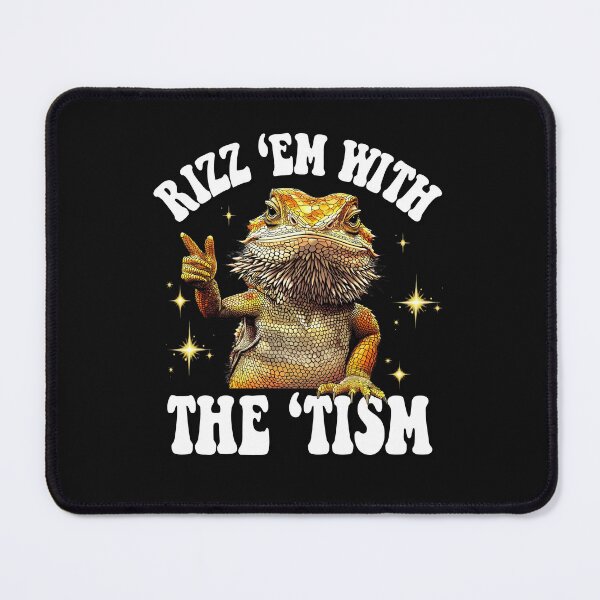 Item preview, Bearded Dragon Rizz 'em with the 'Tism designed and sold by elleinnovations.