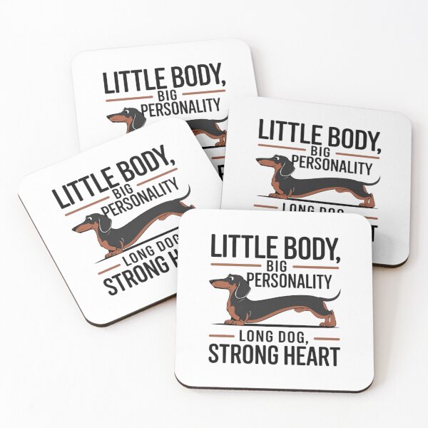 Item preview, Graphic and text Strong Heart Dachshund designed and sold by mpwme.