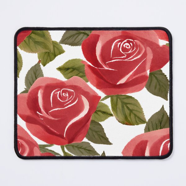 Item preview, Red rose watercolor designed and sold by yingyongyong.