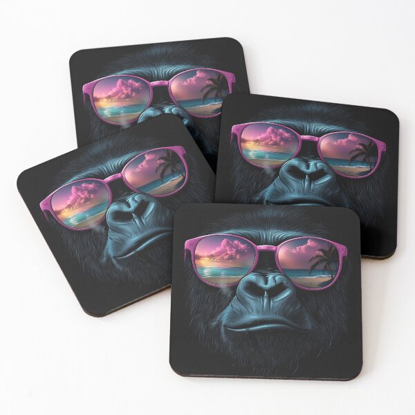 Item preview, Gorilla wearing glasses designed and sold by valerko26.