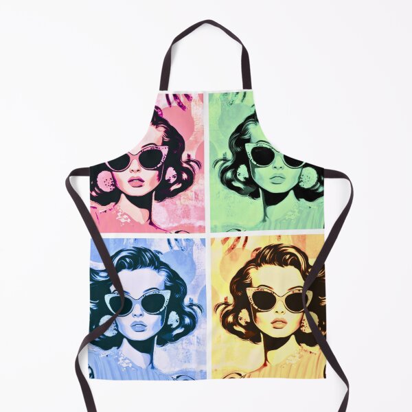 Item preview, The woman, vintage artwork, retro-style graphics, 1960s, colors designed and sold by silent-violin.