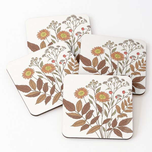 Item preview, Autumn Flowers  designed and sold by Shimmersnap.