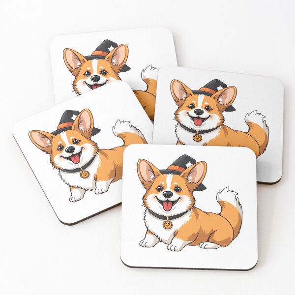 Item preview, Adorable Witch Corgi designed and sold by EpicPaws.