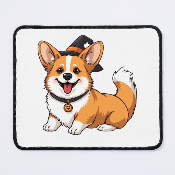 Item preview, Adorable Witch Corgi designed and sold by EpicPaws.