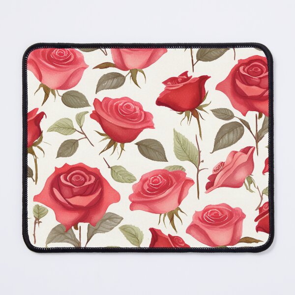 Item preview, Red Rose Seamless design designed and sold by yingyongyong.