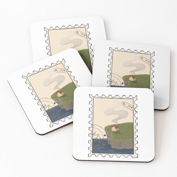 Item preview, Post stamp cottagecore designed and sold by Roobix-Art.