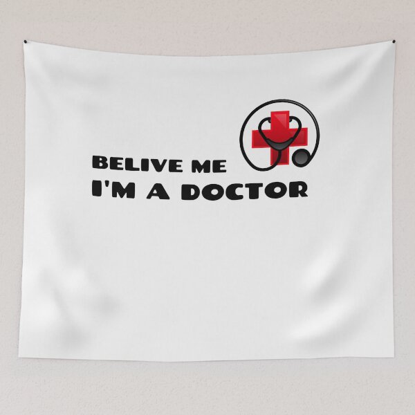 Item preview, BELIVE ME I'M A DOCTOR designed and sold by AJCIShop.
