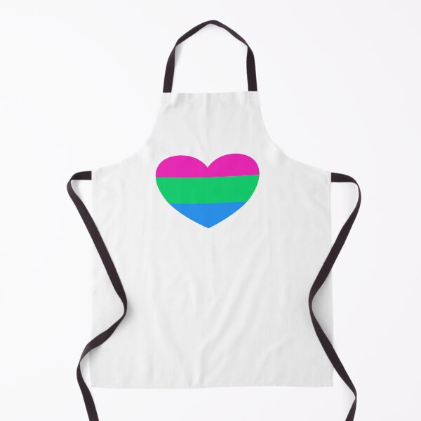 Item preview, Polysexual flag heart designed and sold by Inspirationmotivation.