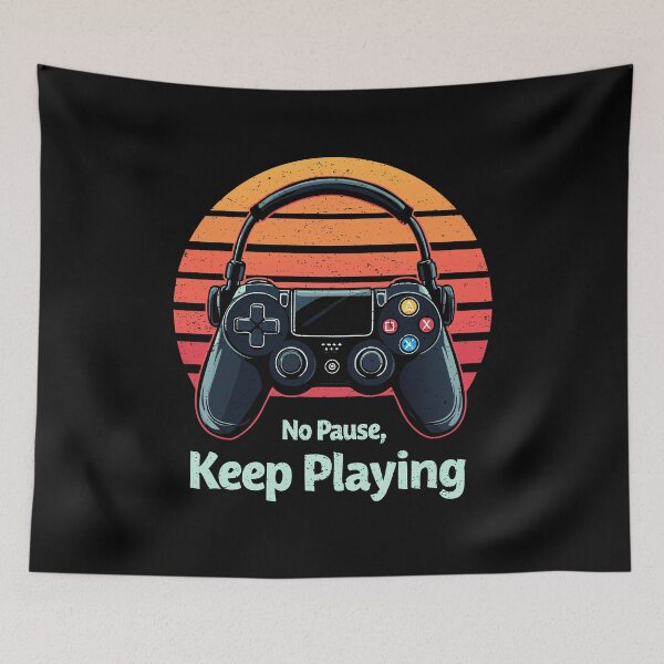 Item preview, No Pause Keep Playing designed and sold by savecloth.