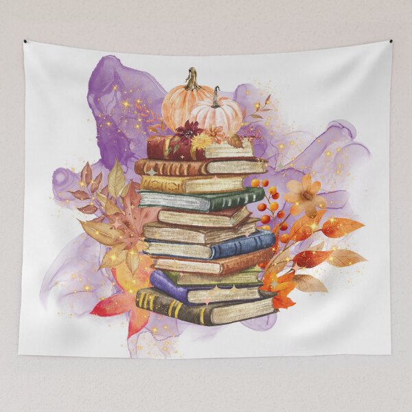 Item preview, Autumn and Books designed and sold by CharismaticMindArt.