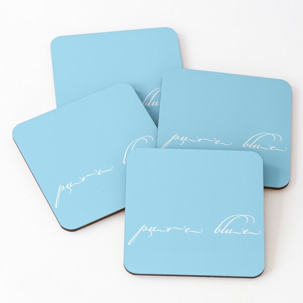 Item preview, Pure Blue: Effortless Elegance in Flowing Form, Unique designed and sold by villacreativa.