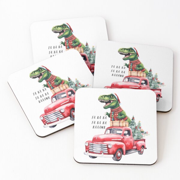 Item preview, Funny Dinosaur Christmas, Fa Ra Rawr Dinosaur Xmas Kids designed and sold by GroovyFusion.