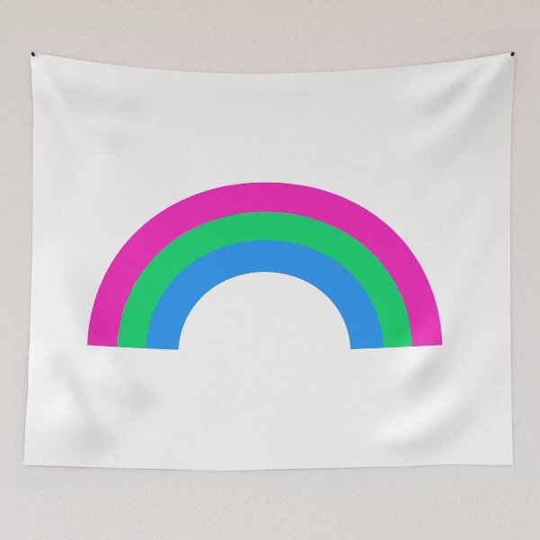 Item preview, Polysexual flag rainbow designed and sold by Inspirationmotivation.