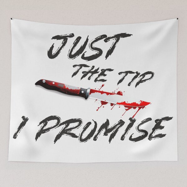 Item preview, Just The Tip I Promise Halloween designed and sold by ArtisticPen-art.