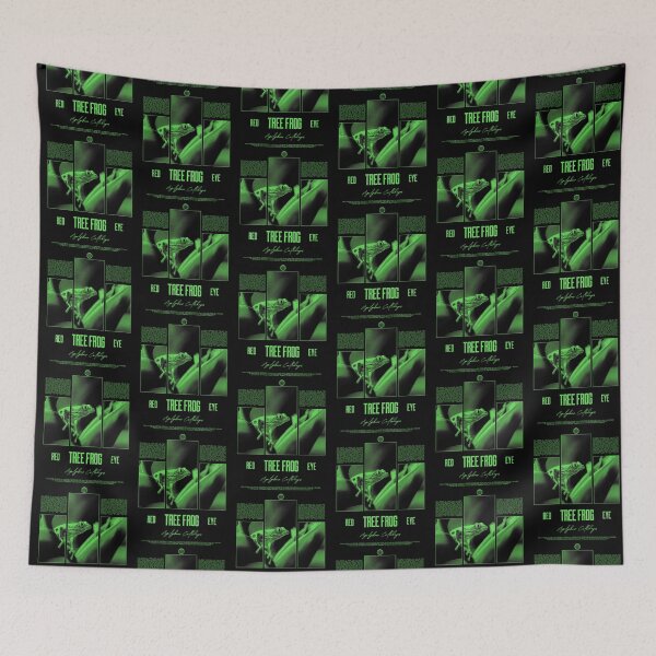 Item preview, Red Eyed Tree Frog Rainforest Amphibian designed and sold by JRRTs.