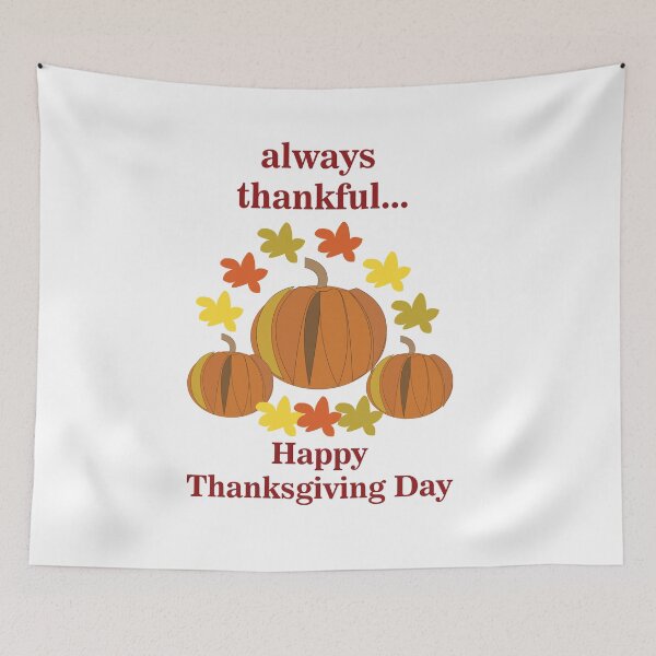 Item preview, Thanksgiving Thankful Pumpkin Autumn Thanksgiving  designed and sold by Nisha Prabhu.