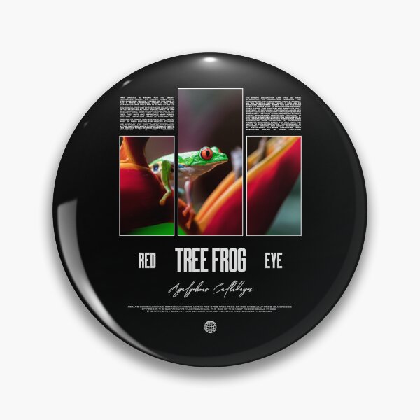 Item preview, Red Eyed Tree Frog Rainforest Amphibian designed and sold by JRRTs.
