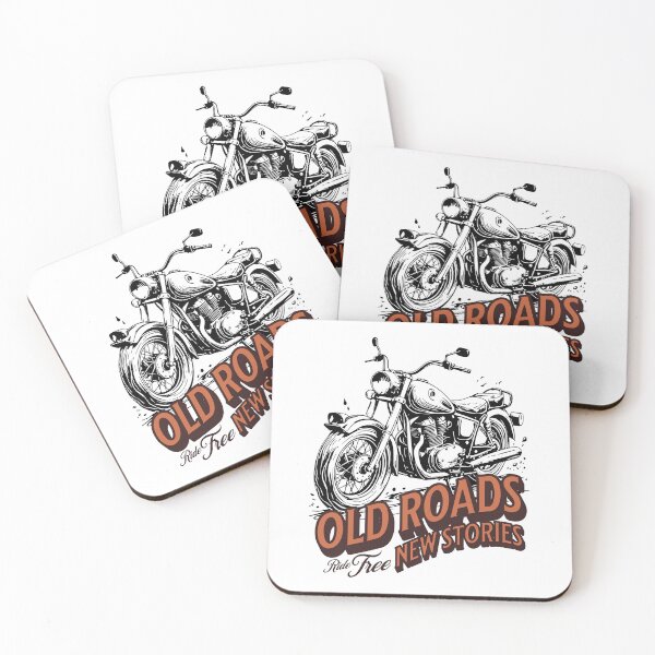 Item preview, Biker Ride Free Old Roads New Stories Vintage designed and sold by classicsoul.