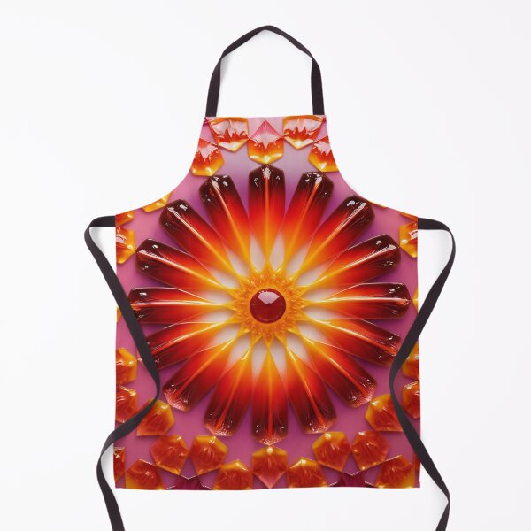 Item preview, Flower rays: radial symmetry and colorful splendor designed and sold by Girih.