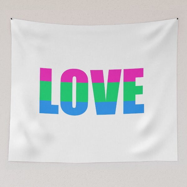 Item preview, Polysexual flag Love designed and sold by Inspirationmotivation.