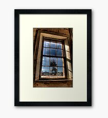 Crane View Framed Print