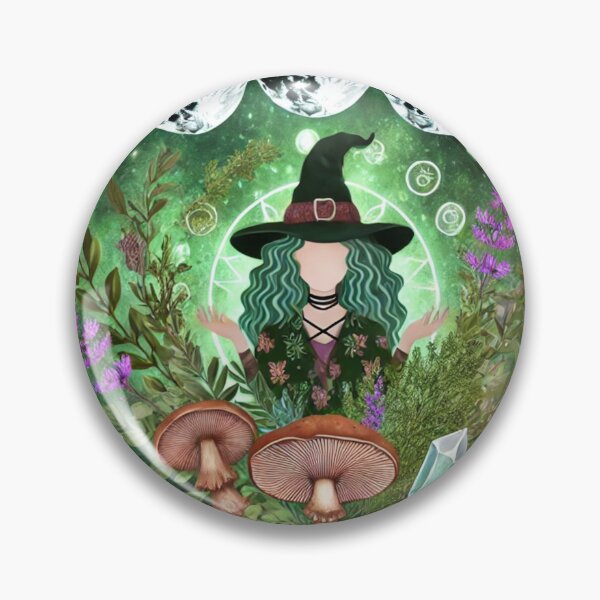 Item preview, Colorful witch designed and sold by ValerieStOnge.