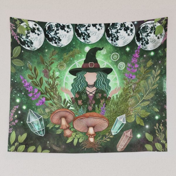 Item preview, Colorful witch designed and sold by ValerieStOnge.