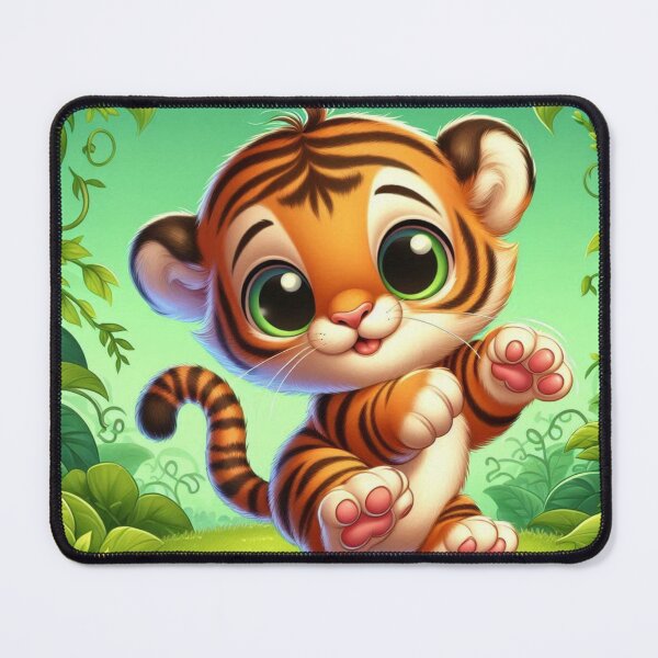Item preview, Little Tiger Cub Dancing designed and sold by kharatsuchita.