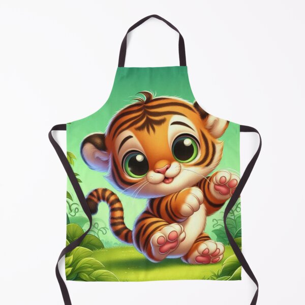 Item preview, Little Tiger Cub Dancing designed and sold by kharatsuchita.