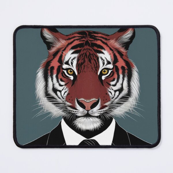 Item preview, Tiger Wearing Suit designed and sold by whitecat23.