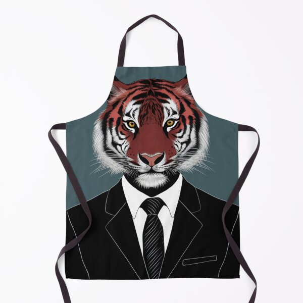 Item preview, Tiger Wearing Suit designed and sold by whitecat23.