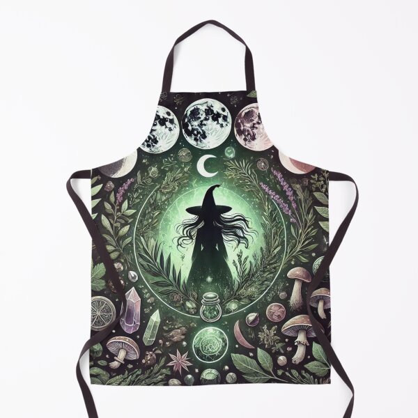 Item preview, The witch and her elements designed and sold by ValerieStOnge.