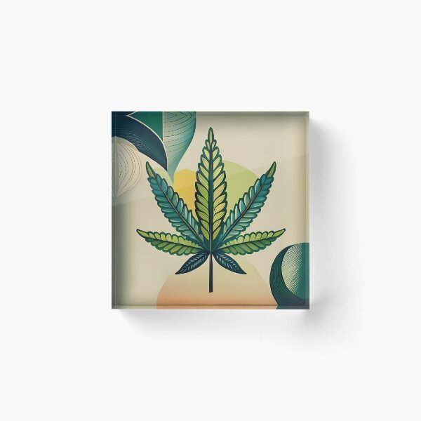 Item preview, Weed Leaf Digital Art designed and sold by ytalo-radf.