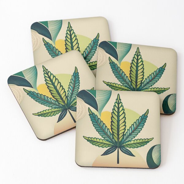 Item preview, Weed Leaf Digital Art designed and sold by ytalo-radf.