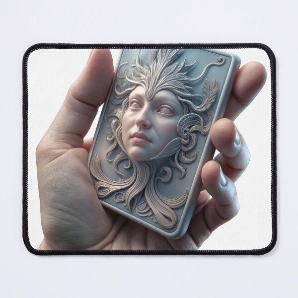 Item preview, hand holding art card designed and sold by Creative88Art.