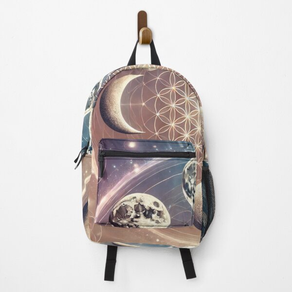 Item preview, Moon phase sacred geometry designed and sold by ValerieStOnge.