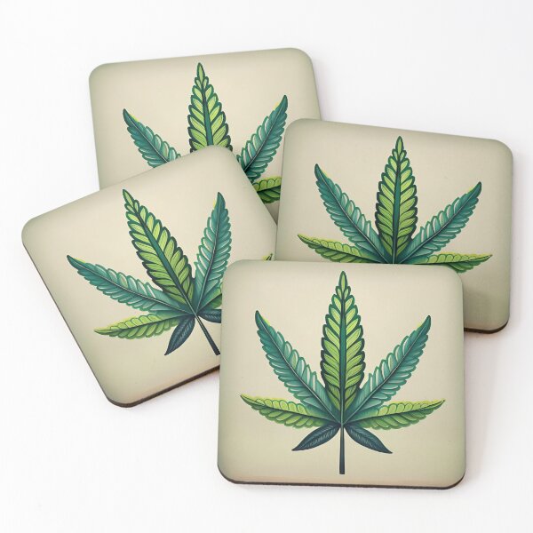Item preview, Weed Leaf - Simple Digital Art designed and sold by ytalo-radf.