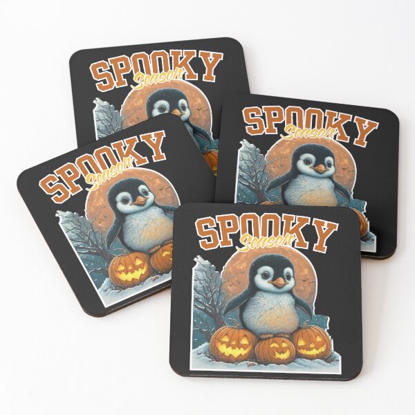 Item preview, Spooky Season is Spooky Penguin Season by Penguin Archives Co. designed and sold by penguinarchives.