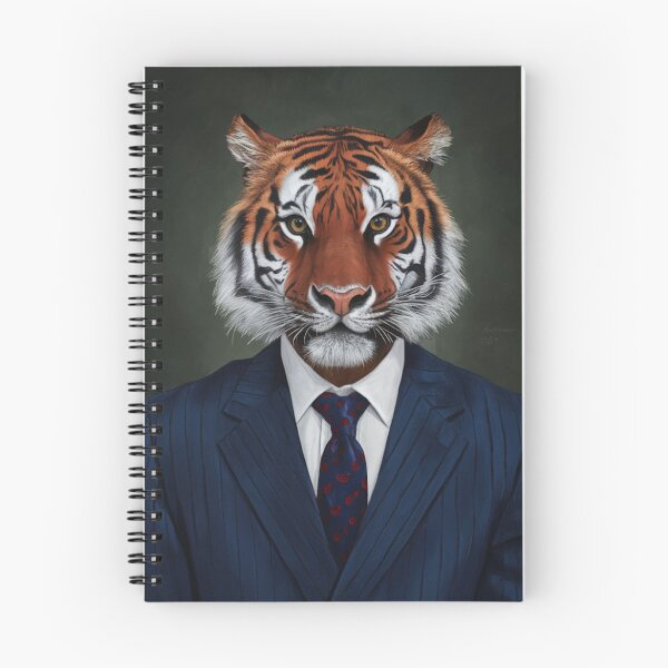 Item preview, Tiger Wearing a Suit designed and sold by whitecat23.