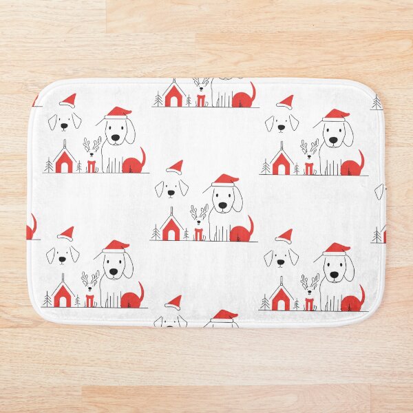 Aperçu de l'œuvre Christmas Dogs créée et vendue par ᴇᴍɪʟʏ ᴅɪᴀᴢ.