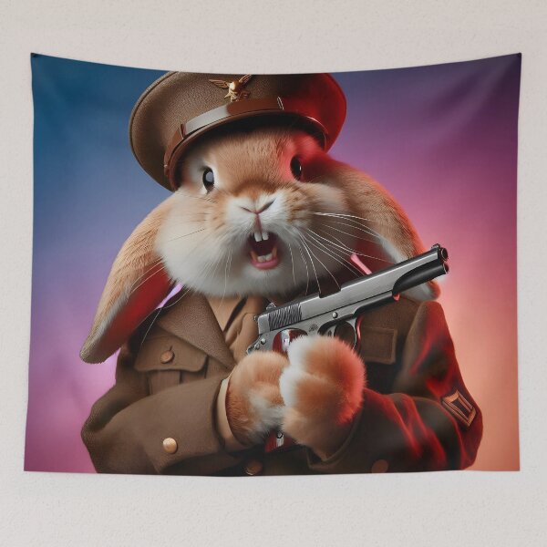 Item preview, The Rabbit WW2 Soldier designed and sold by cmphotographs.